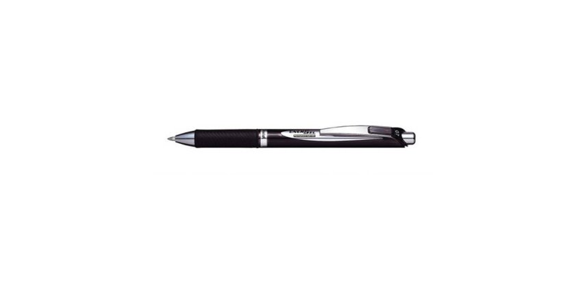 Stylo roller Liquid Gel EnerGel Document, noir