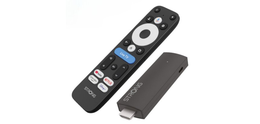 Strong LEAP UNA + Smart TV dongle HDMI Full HD Android Black