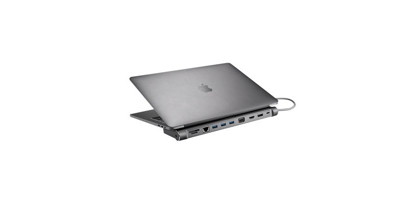 XtremeMac XWH-CDH-13 docking station USB 3.2 Gen 1 (3.1 Gen 1) Type-C Gray