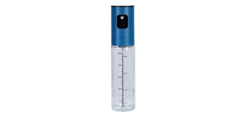 Muitomas OILSPRAY100MLBL oil/vinegar dispenser 0.1 L Bottle Glass, Plastic Transparent, Blue