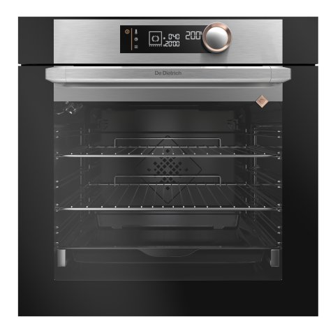 DE DIETRICH Four encastrable pyrolyse DOP7340X 73 litres, 8 modes de cuisson, Soft Close