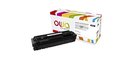 Toner remanufacturé OWA - haute capacité - Noir - pour HP CF400X