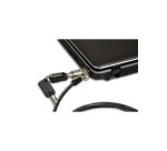 Port Designs 901211 câble antivol Noir, Laiton