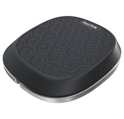 SanDisk iXpand Base Smartphone, Tablette Noir, Argent CC Charge rapide Intérieure