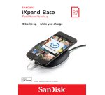 SanDisk iXpand Base Smartphone, Tablette Noir, Argent CC Charge rapide Intérieure