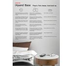 SanDisk iXpand Base Smartphone, Tablette Noir, Argent CC Charge rapide Intérieure