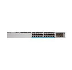 Cisco Catalyst C9300-24P-E Géré L2/L3 Gigabit Ethernet (10/100/1000) Connexion Ethernet, supportant l'alimentation via ce port (PoE) 1U Gris