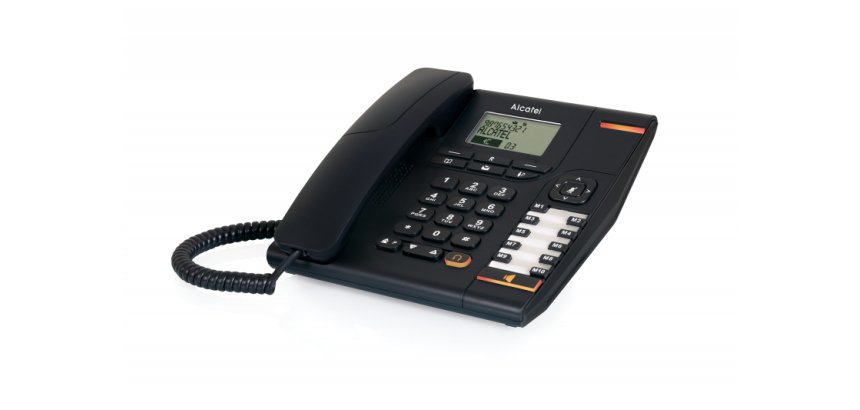 Alcatel Temporis 880 Analog/DECT telephone Caller ID Black