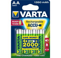 Varta Ready2Use HR06 1350 mAh Rechargeable battery AA Nickel-Metal Hydride (NiMH)