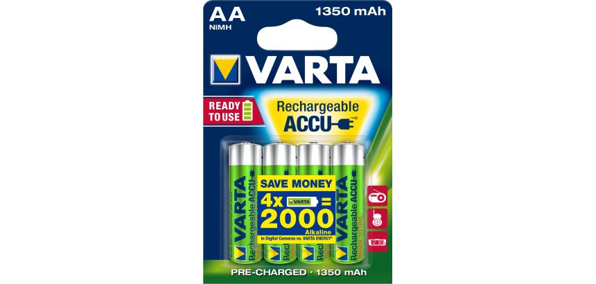 Varta Ready2Use HR06 1350 mAh Rechargeable battery AA Nickel-Metal Hydride (NiMH)