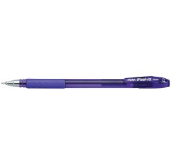 Stylo-bille pentel feel-it écriture moyenne pointe 0.7mm encre coloris violet