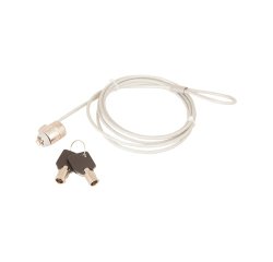 Urban Factory CRS78UF câble antivol Métallique, Translucide 1,8 m