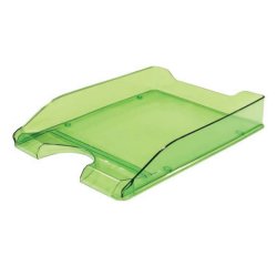 ARDA TR95V vassoio da scrivania Verde, Trasparente