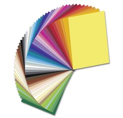 Carton pour photomontages folia 300g/m2 certifie pefc   ange bleu 50 feuilles cartonnees 250x350mm coloris assortis
