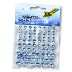 Bijou en pierre folia clear auto-adhésif paquet de 80 pièces