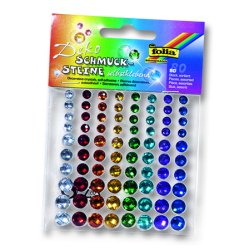 Pierres décoratives 'Rainbow', autoadhésif, assorti