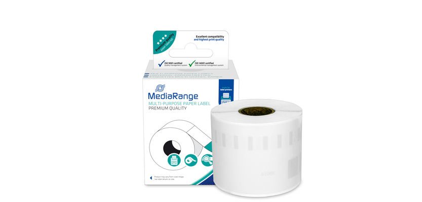 MediaRange MRDY99014 printable label White