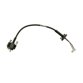 Zebra CBL-VC70-KBUS1-01 cable USB USB 2.0 0,18 m Negro