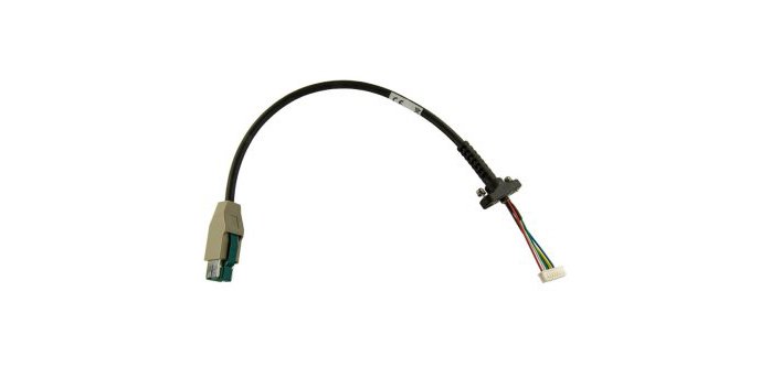 Zebra CBL-VC80-KBUS1-01 cable USB 220 m USB A Negro