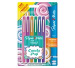 Stylo feutre Paper Mate Flair Candy POP écriture moyenne - Pochette de 6