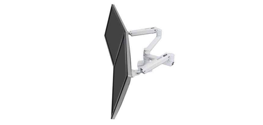 Ergotron LX Series 45-491-216 support d'écran plat pour bureau 68,6 cm (27") Blanc