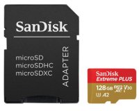 SanDisk Extreme PLUS 128 Go MicroSDXC Classe 10