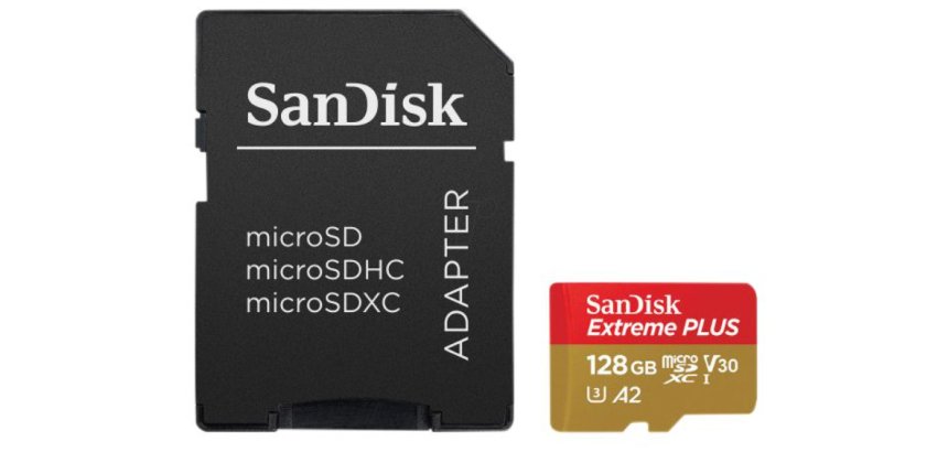 SanDisk Extreme PLUS 128 Go MicroSDXC Classe 10