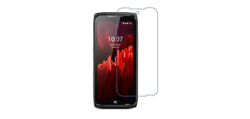 DLH DY-PE5051 écran et protection arrière de téléphones portables Protection d'écran transparent Crosscall 1 pièce(s)