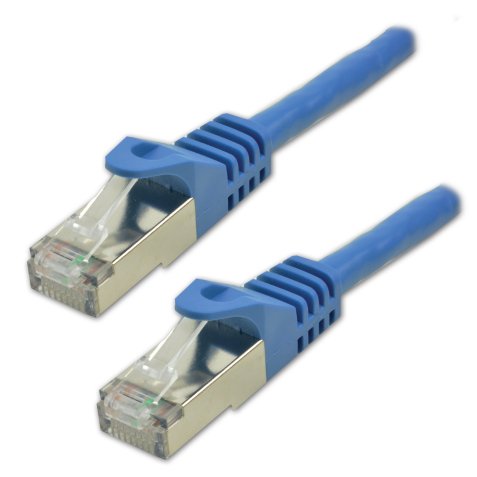 MCL FCC7BMSHF-5M/B câble de réseau Bleu Cat7 S/FTP (S-STP)