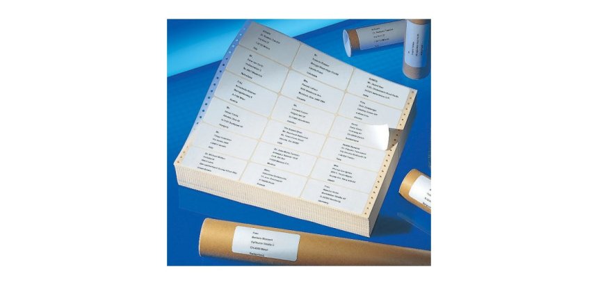 Etiquette matricielle pour ordinateur, 107 x 48,8 mm