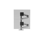 Ergotron LX Series LX Dual Stacking Arm Tall Pole 101,6 cm (40") Escritorio Aluminio