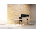 Ergotron LX Series LX Dual Stacking Arm Tall Pole 101,6 cm (40") Escritorio Aluminio