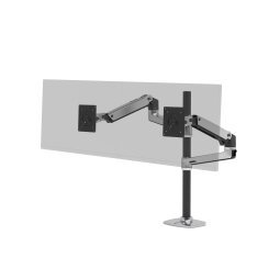 Ergotron LX Series LX Dual Stacking Arm Tall Pole 101,6 cm (40") Escritorio Aluminio