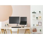 Ergotron LX Series LX Dual Stacking Arm Tall Pole 101,6 cm (40") Escritorio Aluminio