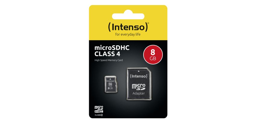 Intenso 3403460 memory card 8 GB SDHC Class 4
