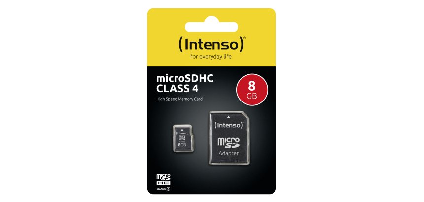 Intenso 3403460 flashgeheugen 8 GB SDHC Klasse 4