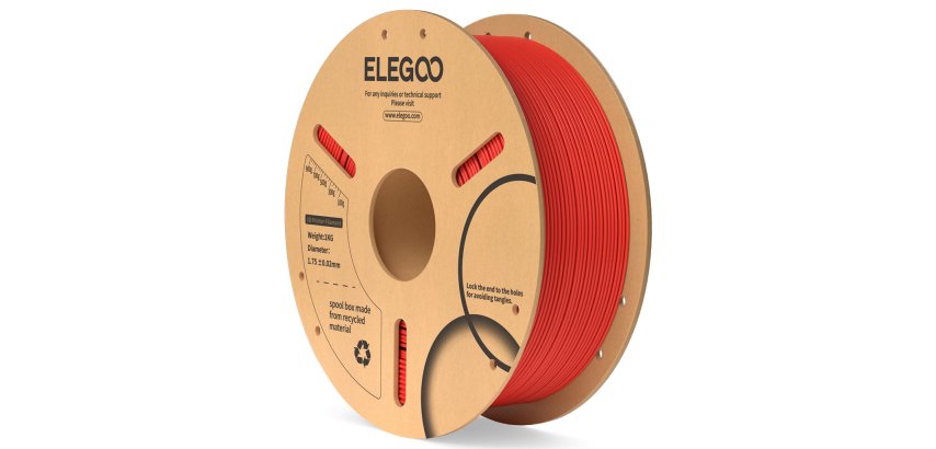 Elegoo PLA Polymilchsäure (PLA) Rot 1 kg