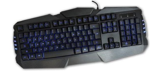 MCL ACK-647 clavier Universel USB AZERTY Français Noir