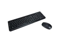MCL ACK-2012W/N clavier Souris incluse Universel RF sans fil AZERTY Français Noir