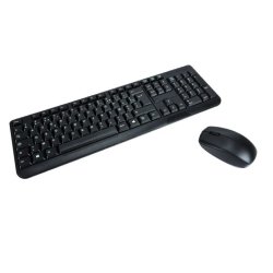 MCL ACK-2012W/N clavier Souris incluse Universel RF sans fil AZERTY Français Noir