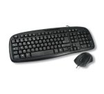 MCL ACK-2012/N clavier Souris incluse Universel USB AZERTY Français Noir