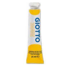 Tempera Tubo 7 - 21ml - giallo - Giotto