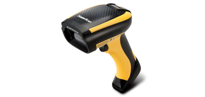 Datalogic POWERSCAN PD9100 Lector de códigos de barras portátil 1D LED Negro, Amarillo