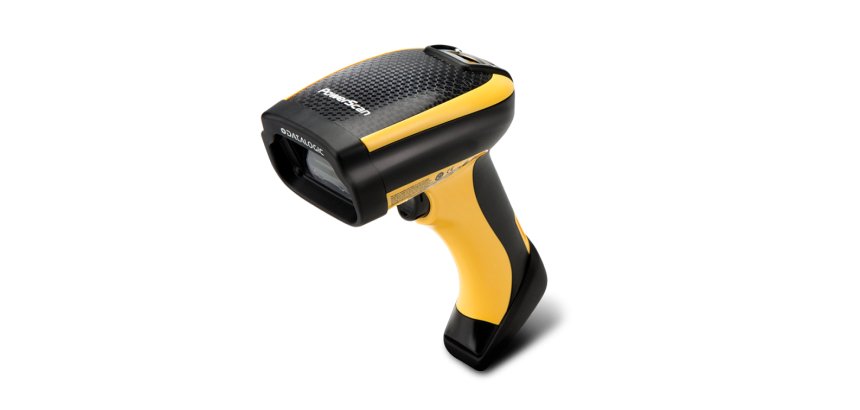 Datalogic PowerScan PM9100 Lector de códigos de barras portátil 1D LED Negro, Amarillo