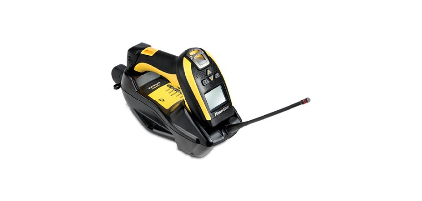 Datalogic PowerScan PM9100 Lector de códigos de barras portátil 1D LED Negro, Amarillo