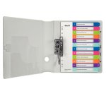 Intercalaires A4+ polypropylène Leitz WOW 12 onglets - 1 jeu