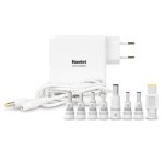 Hamlet Notebook Charger alimentatore universale da 65w per notebook e dispositivi mobili