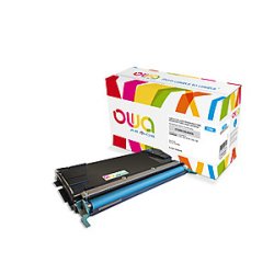 Toner remanufacturé OWA - standard - pour LEXMARK C734A2CG, C734A1CG