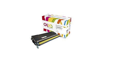 Toner remanufacturé OWA - standard - pour LEXMARK C734A2CG, C734A1CG