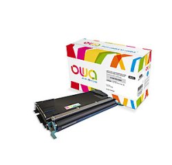 Toner remanufacturé OWA - standard - Noir - pour LEXMARK C734A2KG, C734A1KG